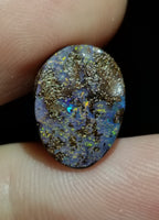 Natural Boulder Opal, 3.18 carat