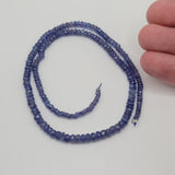 Natural Tanzanite Beads, 12.35 gram