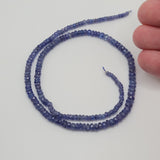 Natural Tanzanite Beads, 12.35 gram