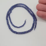 Natural Tanzanite Beads, 12.35 gram