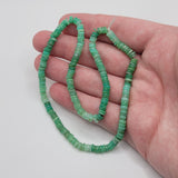 Natural Chrysoprase Beads, 18.11 grams