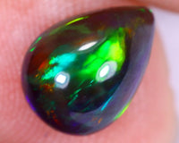 Natural Black Opal, 1.35 carat