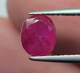 Natural Ruby, 1.64 carat