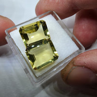 Natural Lemon Quartz, 7.70 carat total weight