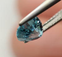 Natural Blue Zircon, 2.03 carat