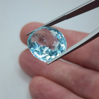 Natural Aquamarine, 17.61 carat