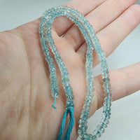 Natural Aquamarine Beads, 13.52 gram