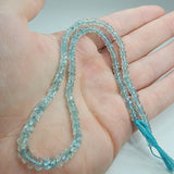 Natural Aquamarine Beads, 13.52 gram