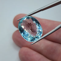 Natural Aquamarine, 17.61 carat