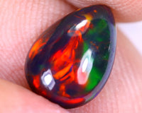 Natural Black Opal, 0.90 carat