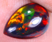 Natural Black Opal, 0.90 carat